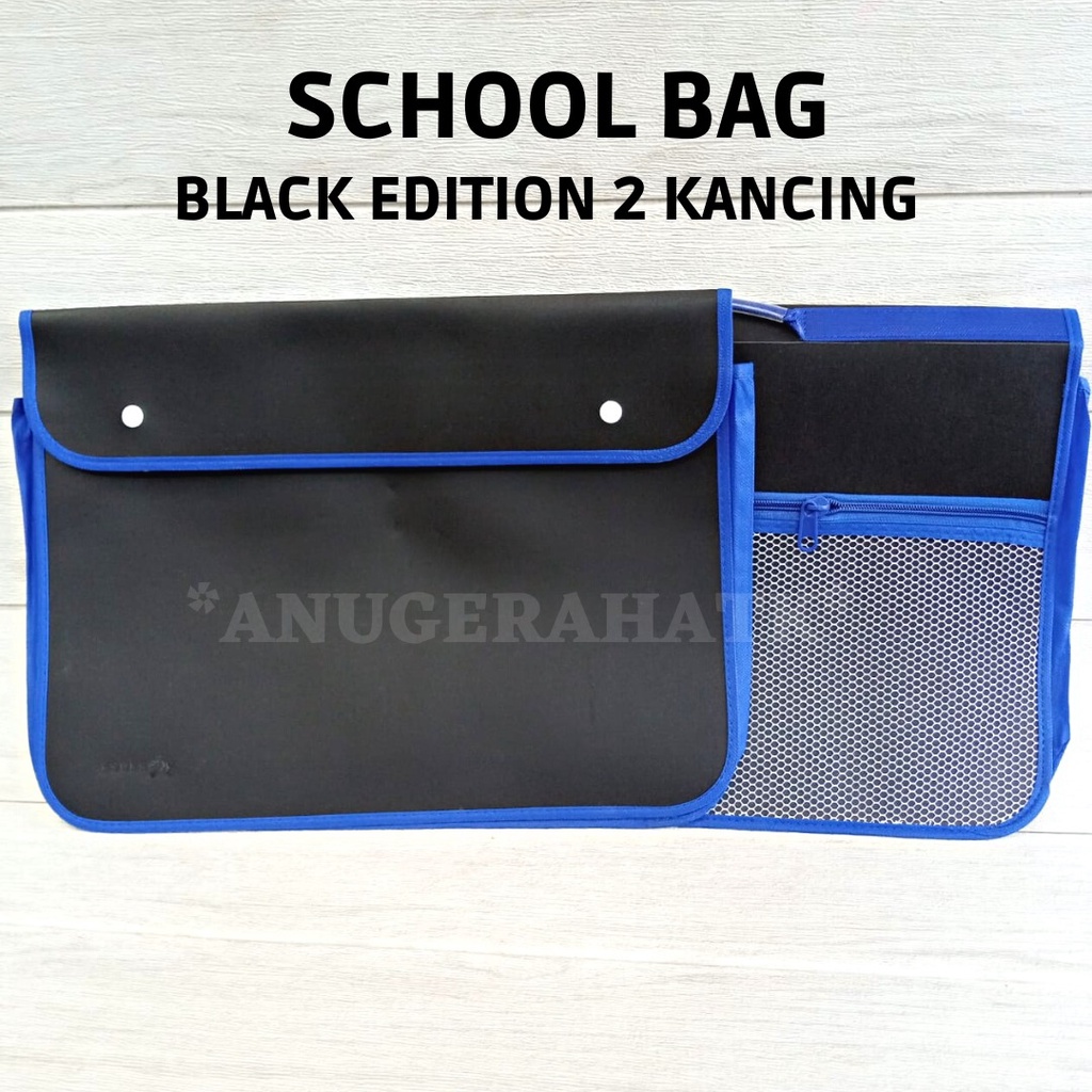 

MAP TAS JALA 2 KANCING / SCHOOL BAG BLACK EDISION F4