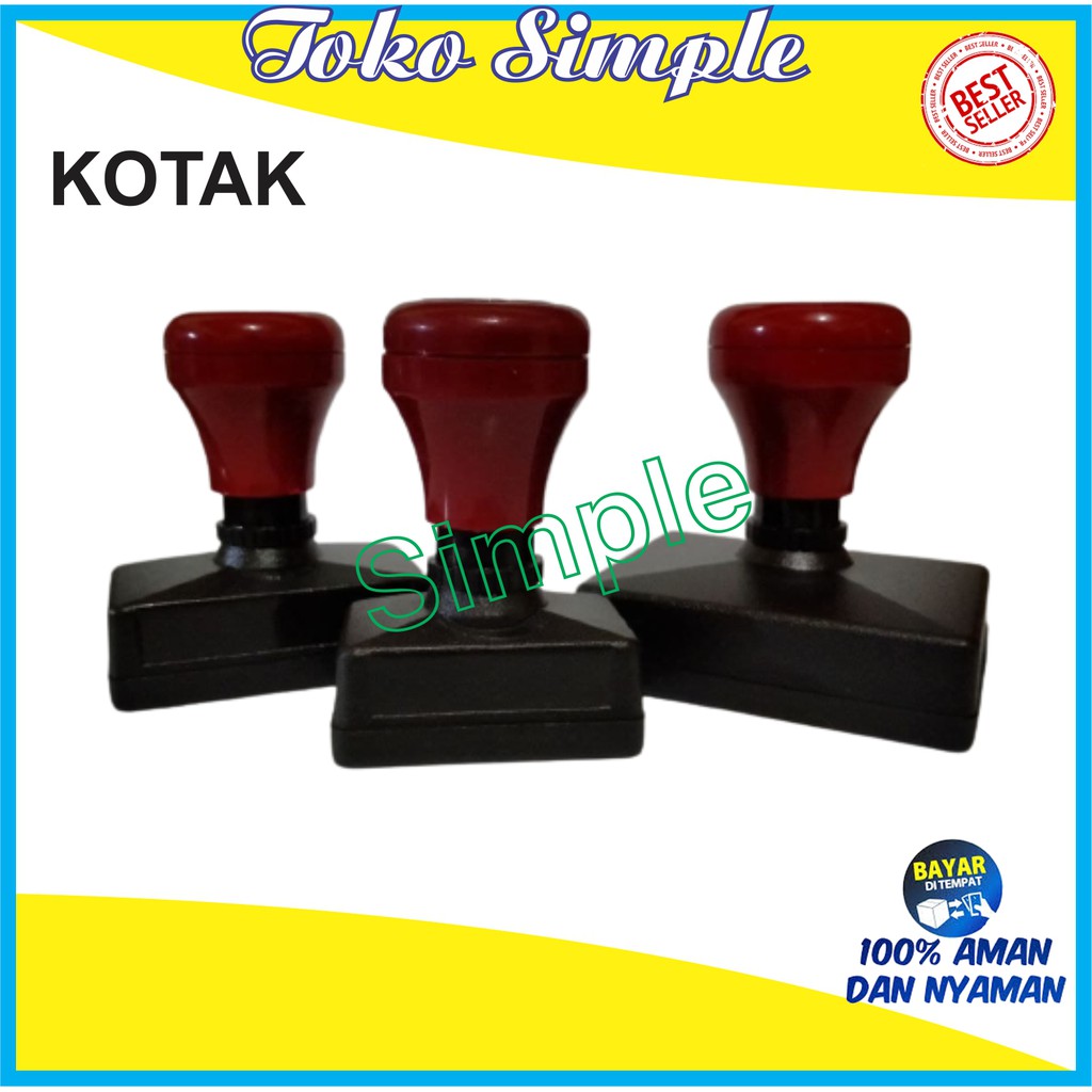 

GROSIR GAGANG STEMPEL FLASH I STEMPEL WARNA I KOTAK