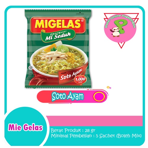 

MIE GELAS SOTO AYAM / MIGELAS / MIE SEDUH