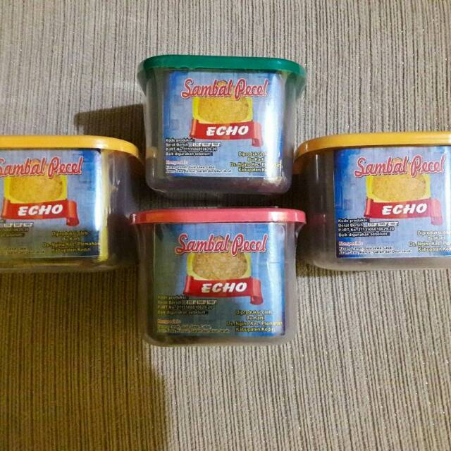 

Sambel pecel "ECHO" 250g (Pecel Khas Kediri)