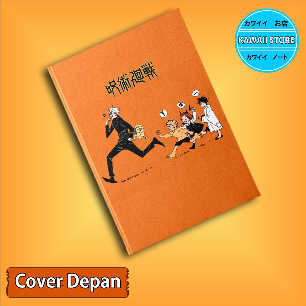 Notebook / Pocket book Hard Cover  Anime Jujutsu Kaisen TRIO AND SATORU GOJO uk A5 & A6 / Notes Book