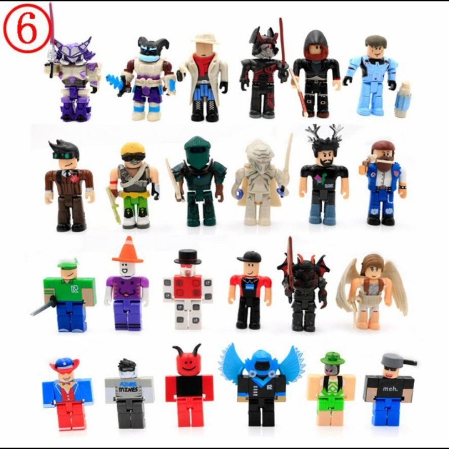 Action Figure Mainan Roblox Loose Pack Figure set