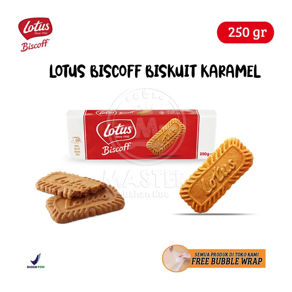 

Biskuit Karamel Lotus Biscoff Belgia [isi 34 pcs = 250 gr]