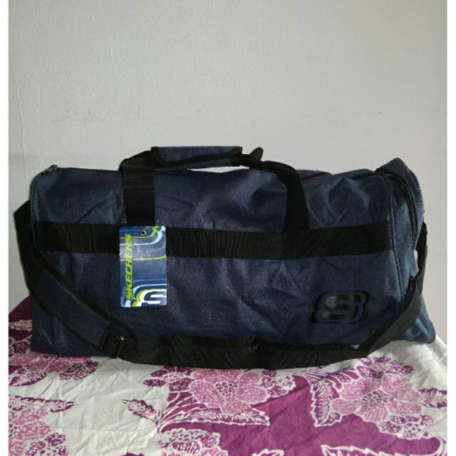 Tas SKECHERS Duffel Bag SP BASIC Navy Original