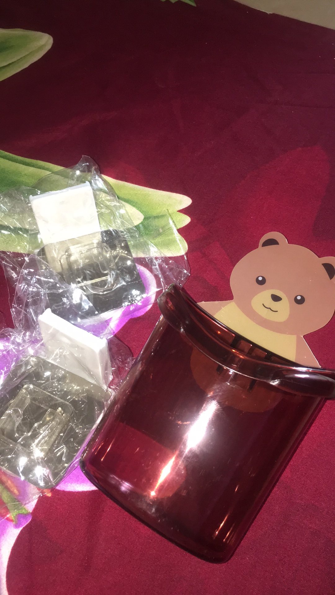 Gantungan Tempat Odol Dan Sikat Gigi Kamar Mandi Motif Beruang Hargakawan