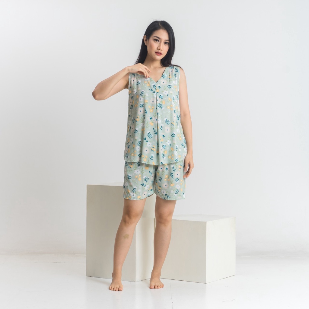 piyama tvn amari rayon -pajamas amari - bajutidur amari rayon