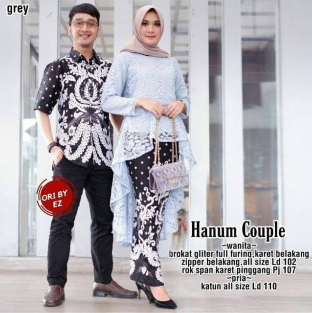 GROSIR HANUM COUPLE BROKAT PINGUIN