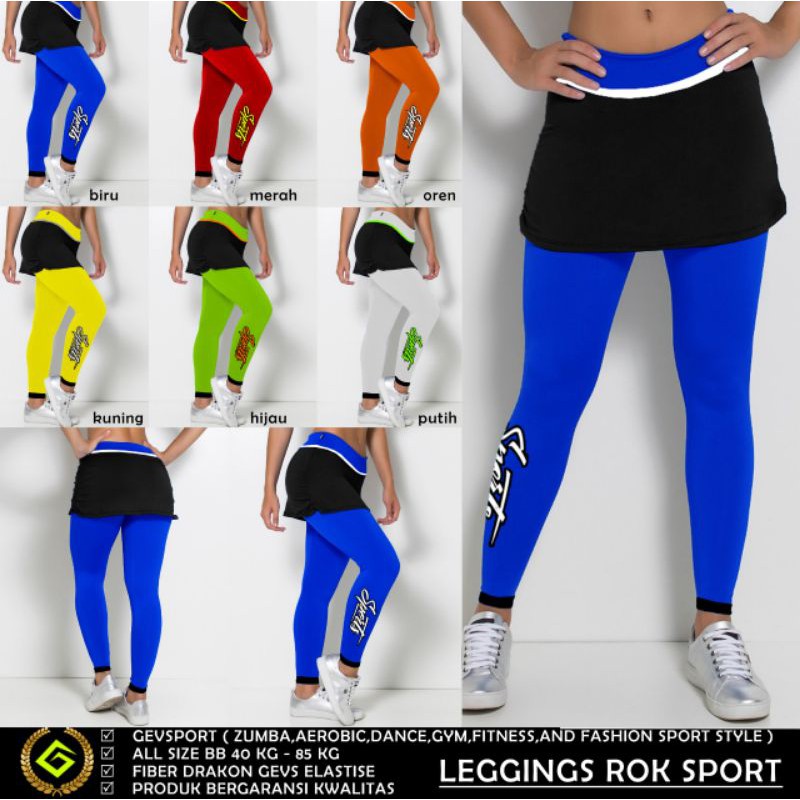 Gevsportwear Leggings Rok Sport