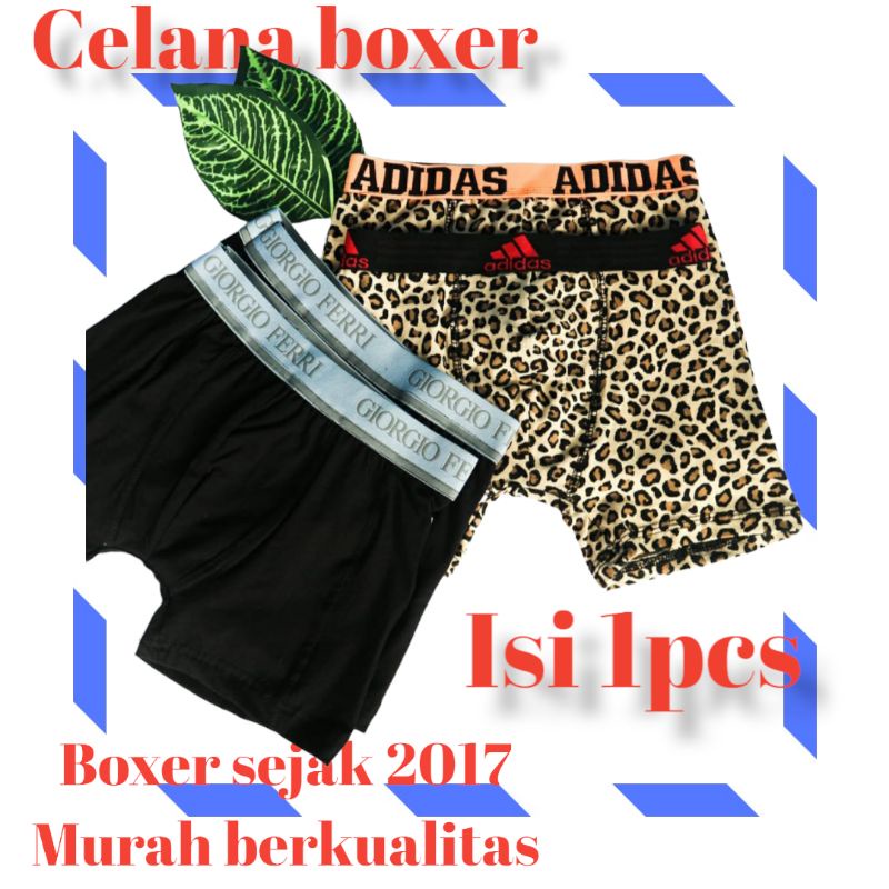 1pcs Celana dalam pria boxer murah berkualitas