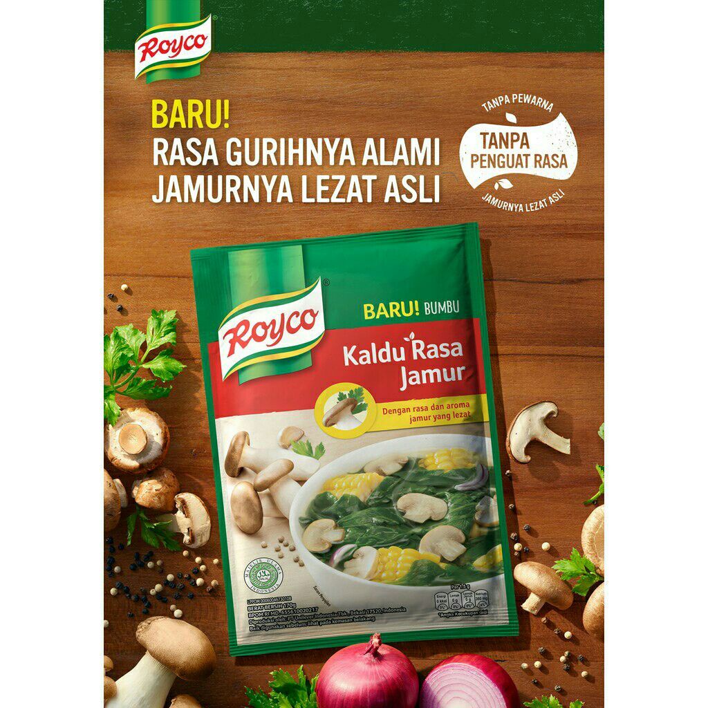 Royco Bumbu Kaldu Jamur 40 Gram