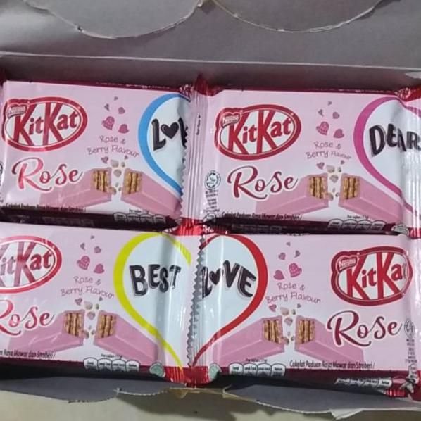 

ORIGINAL ↔ (ECER)Kitkat Greentea/ Rose / Cokelat / /Kitkat 2f/Kitkat 4f/Kitkat halal/kitkat green te