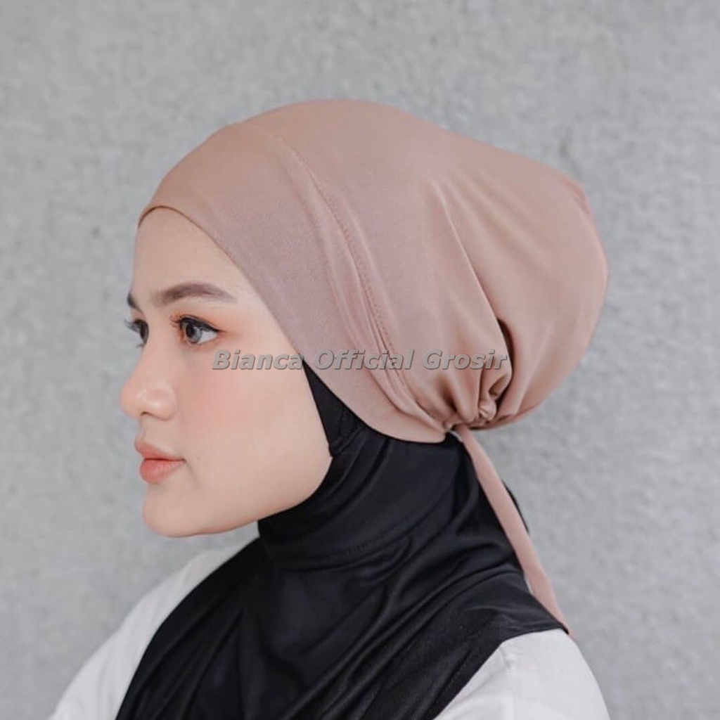 CIPUT TALI BELAKANG TURKI POLOS PREMIUM / DALAMAN HIJAB CEPOL TURKEY / INNER BASIC KAOS POLOS / CIPU