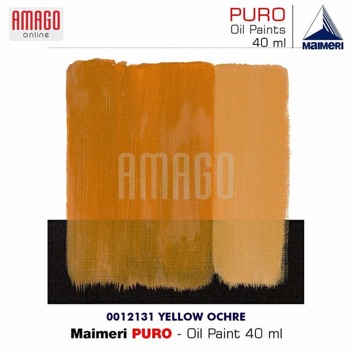 MAIMERI PURO - OIL PAINT - YELLOW OCHRE - 40ML - M0012131