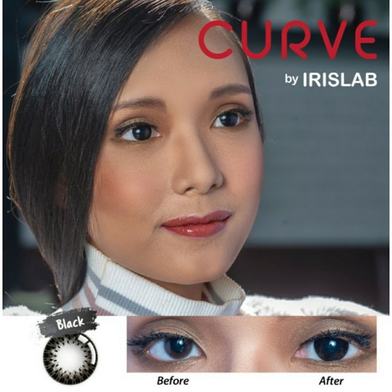 Softlens CURVE BLACK MINUS -0.50 S.D -10.00