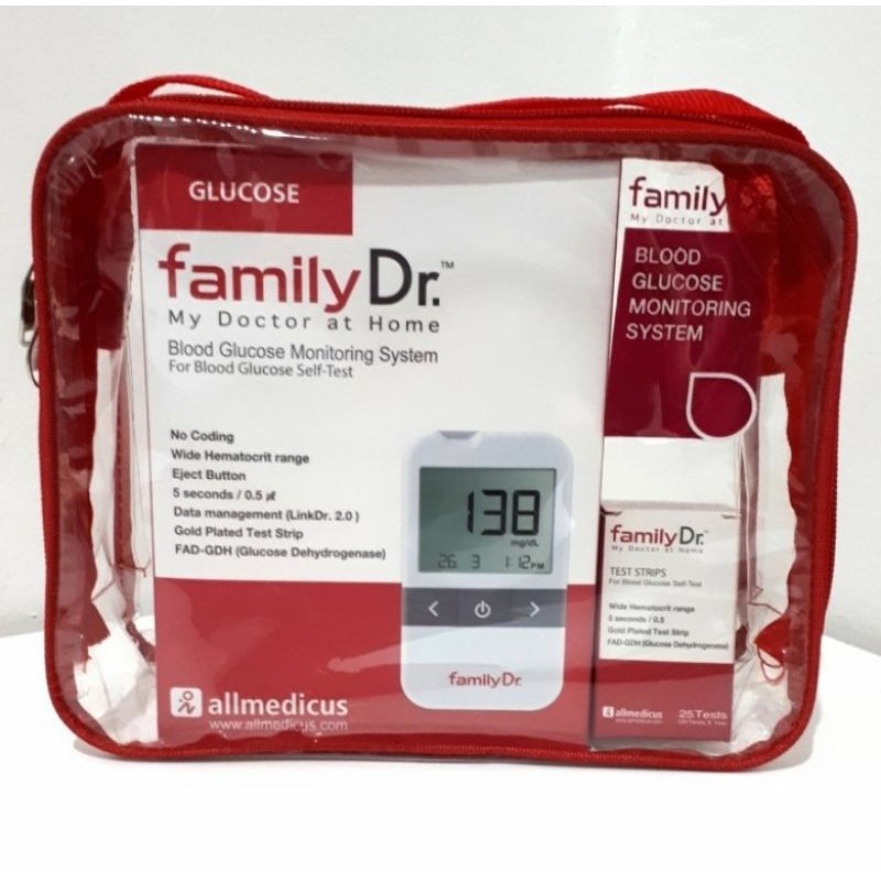 Alat Cek Gula Family Dr Gula / Family Dr Glucose AGM-513S