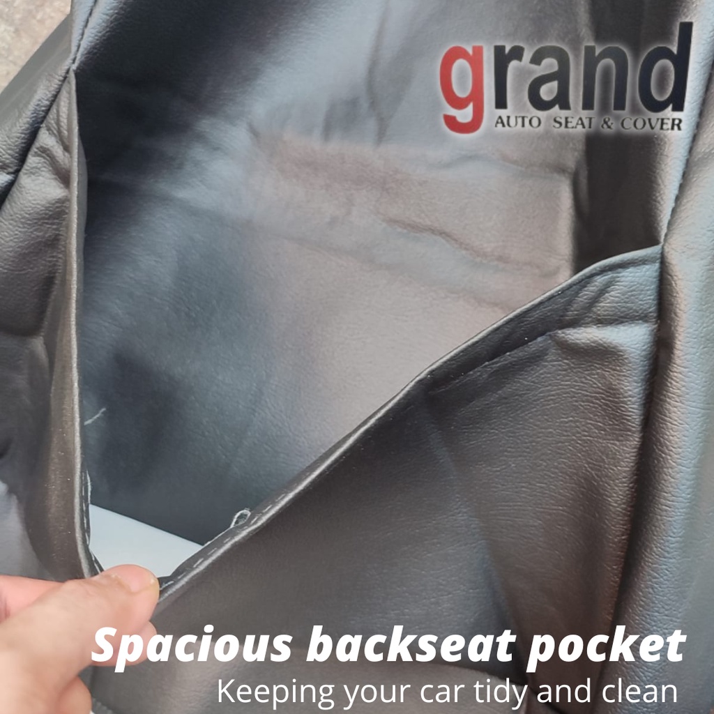 Sarung Jok Grand All New Avanza 2019 Hitam/Bintik Grand Set