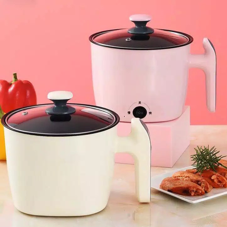 Panci Elektrik Portable Panci Induksi Serbaguna Panci indomie anak kos Listrik Hotpot & Steam Pot