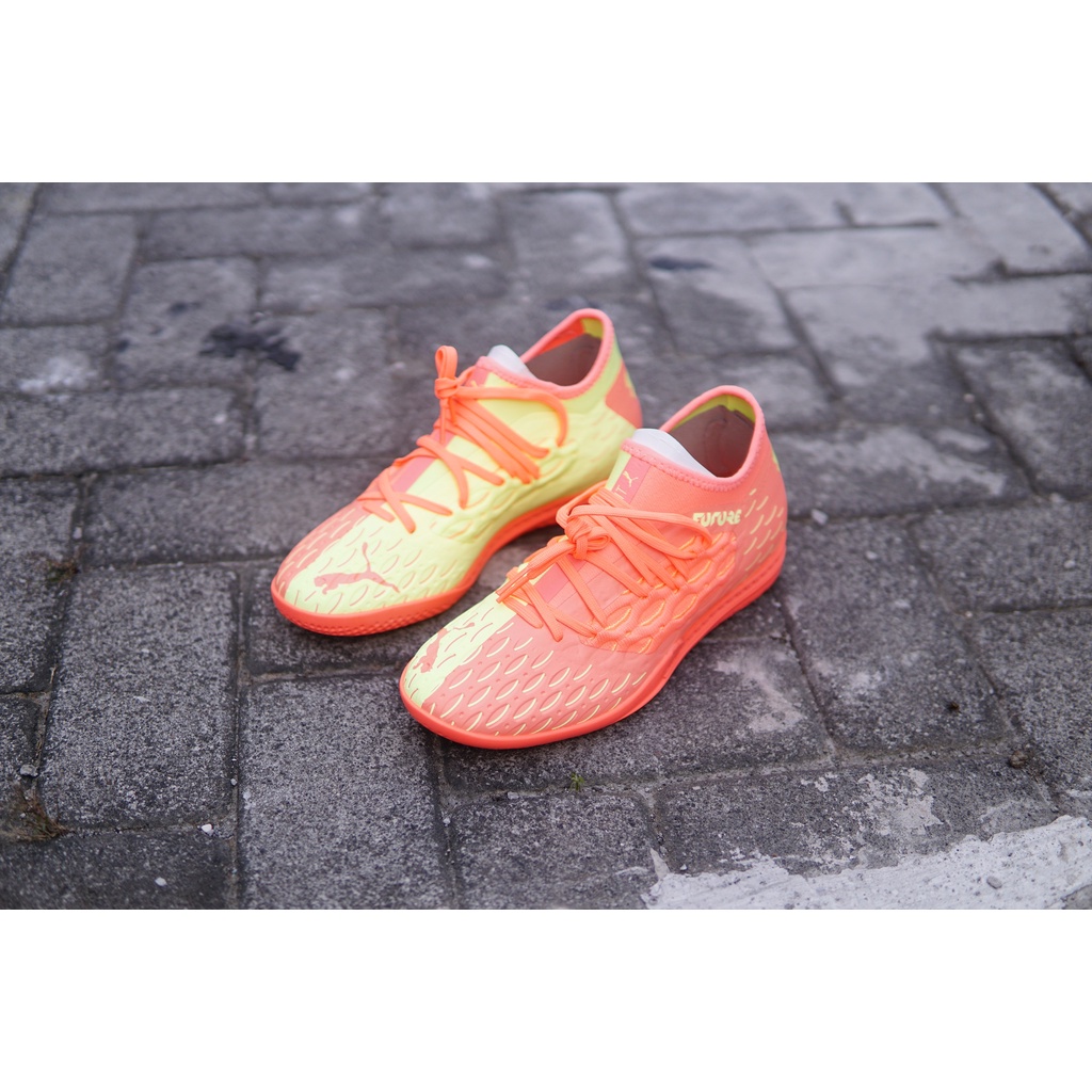 Sepatu Futsal Puma Future 5.3 OSG IT - Peach  Original