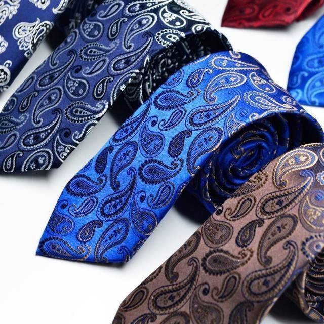DASI BATIK / DASI KERJA / DASI KANTOR FORMAL / DASI PESTA BATIK PAISLEY