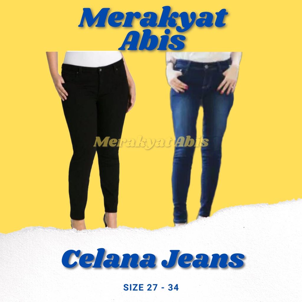 Skinny jeans / jeans / skinny jeans / jeans wanita