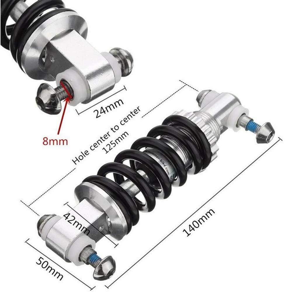 NICKOLAS1 Shock Belakang Mudah Dipasang Aksesoris Sepeda Bersepeda Tahan Lama Bagian Sepeda Bike Rear Suspension