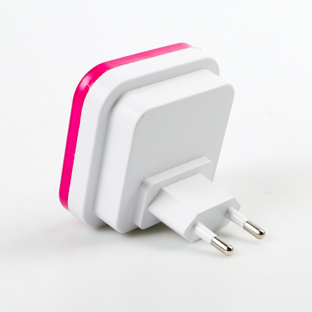 Lampu Tidur LED Sensor Cahaya EU Plug - Pink