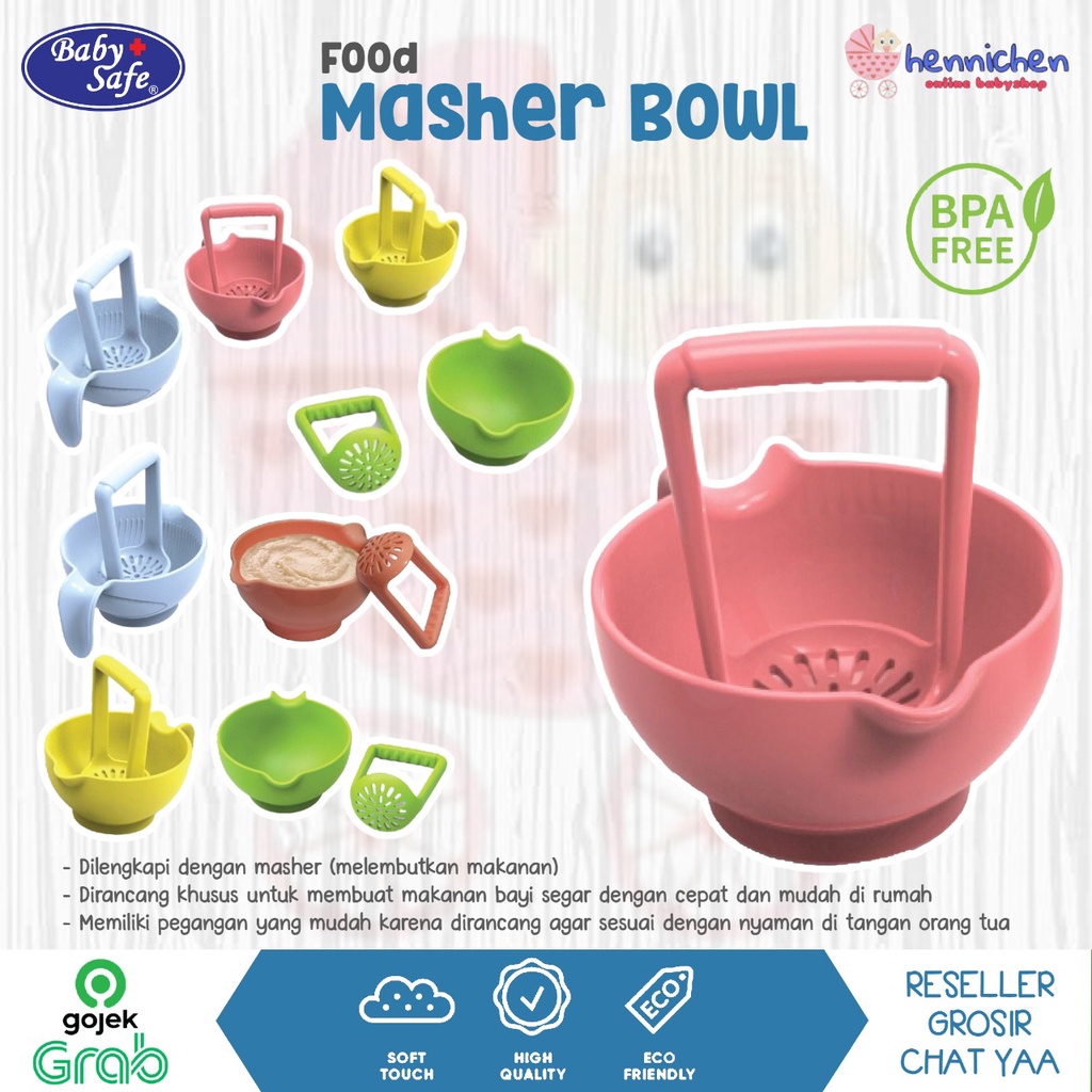 Baby Safe Food Masher Bowl Grinding Bowl Baby Food Maker AP008