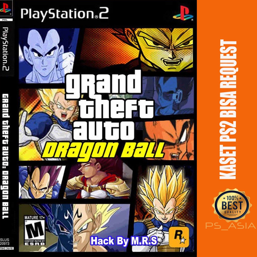 Kaset PS 2 GTA SA Vegeta Mod