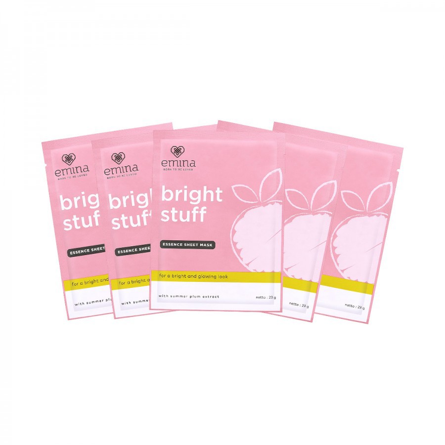 Emina Bright STuff ESSENCE SHEET MASK / MASKER EMINA
