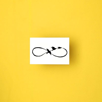 

POTATOO Infinite Birds Temporary Tatto