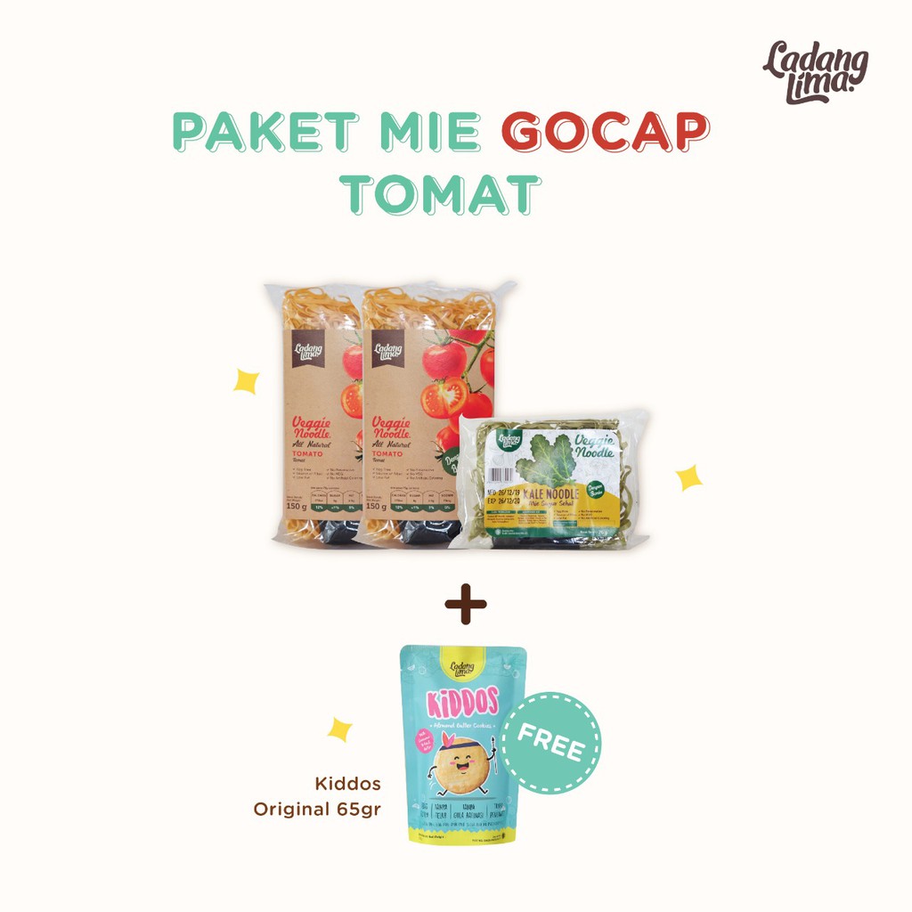 

Paket Mie GOCAP Tomat Ladang Lima