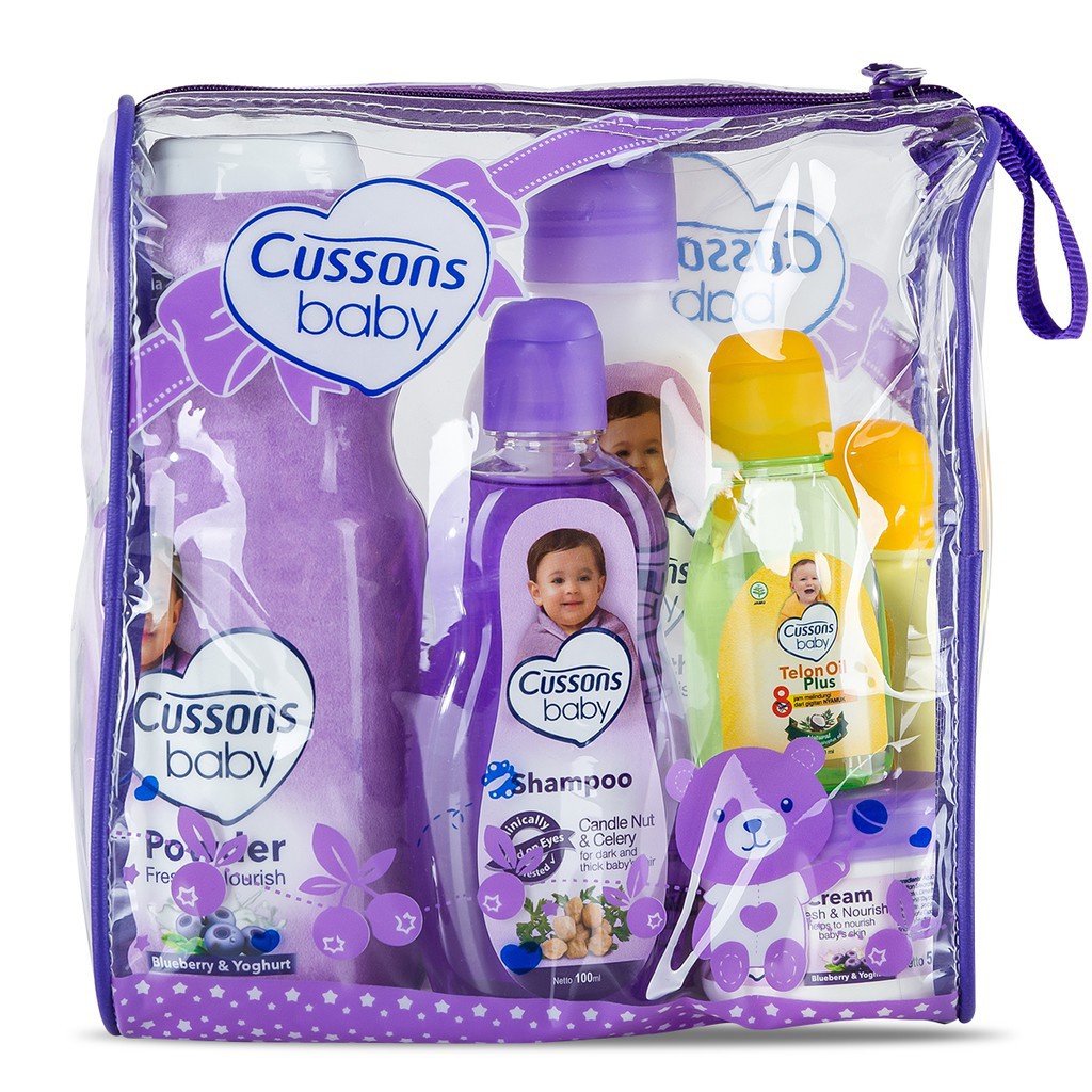 CUSSONS BABY PACK PURPLE BAG / CUSSONS