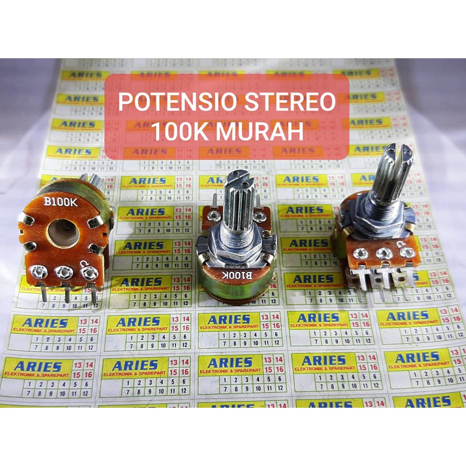 POTENSIO STEREO 100K MURAH