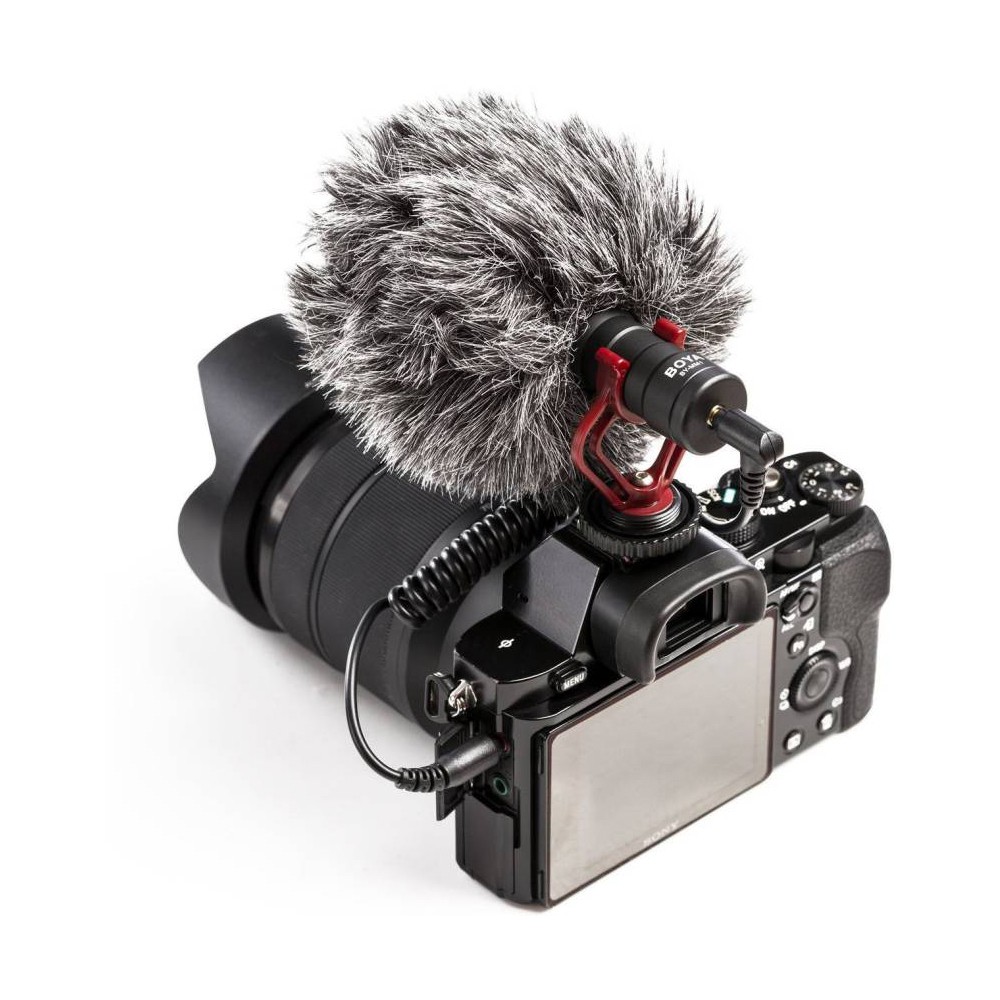 Boya Shotgun Microphone BY-MM1 Mic BY MM1 BYMM1 for DSLR Mirrorless Smartphone