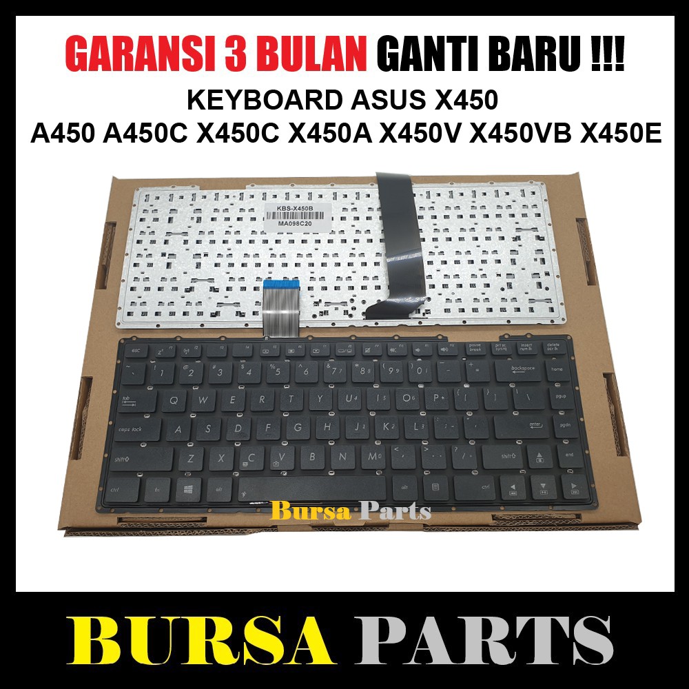 Keyboard ASUS A450 A450C X450 X450C X450A X450V X450VB X450E