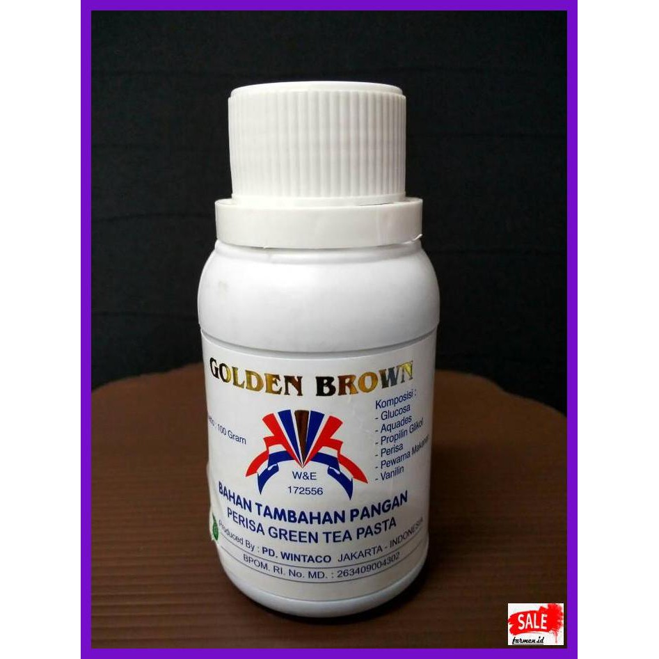 

RISAPE- GOLDEN BROWN PERISA GREEN TEA 100GR -ASLIII.