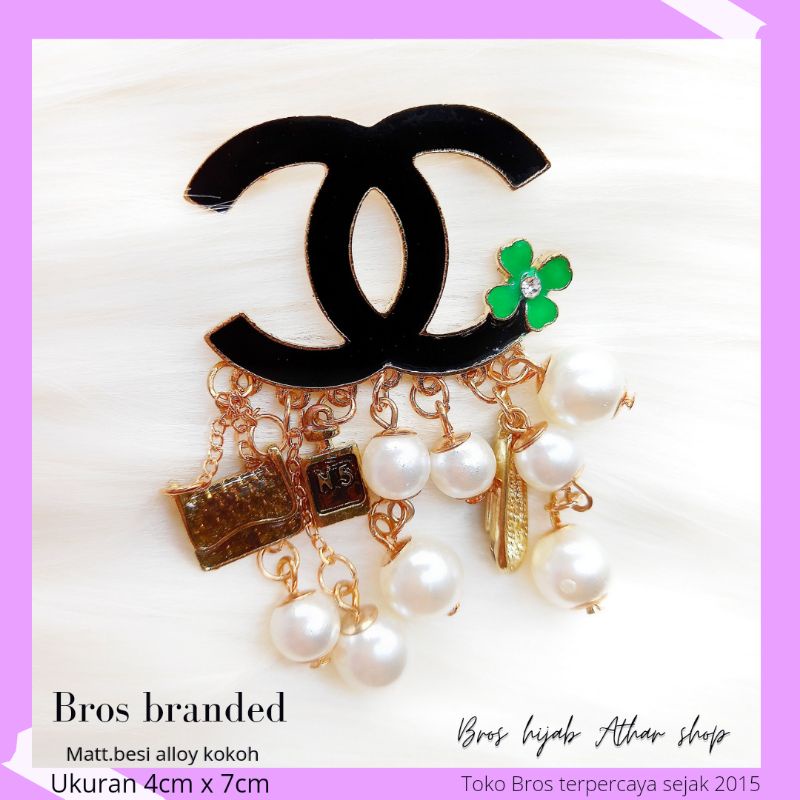 Athar shop COD Bros channel terbaru pin brooch