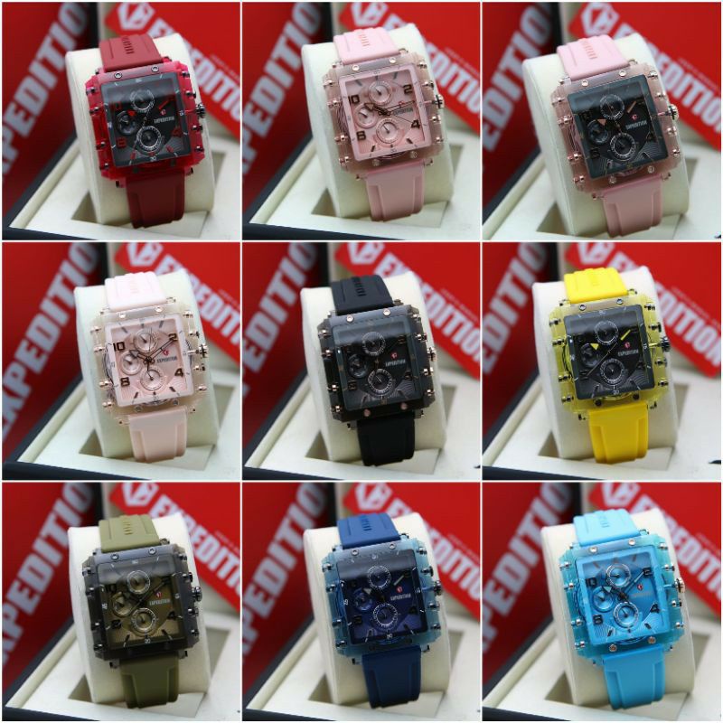 Jam tangan expedition e 6808 bf original garansi resmi
