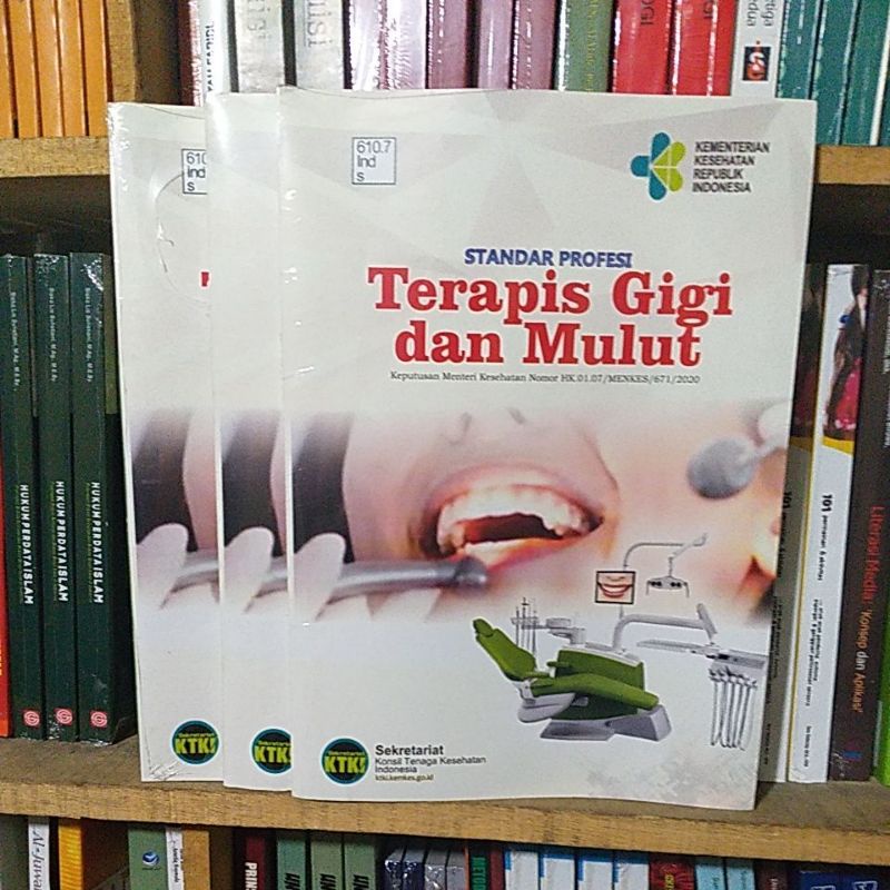 Jual Standar Profesi Terapis Gigi Dan Mulut Indonesia|Shopee Indonesia