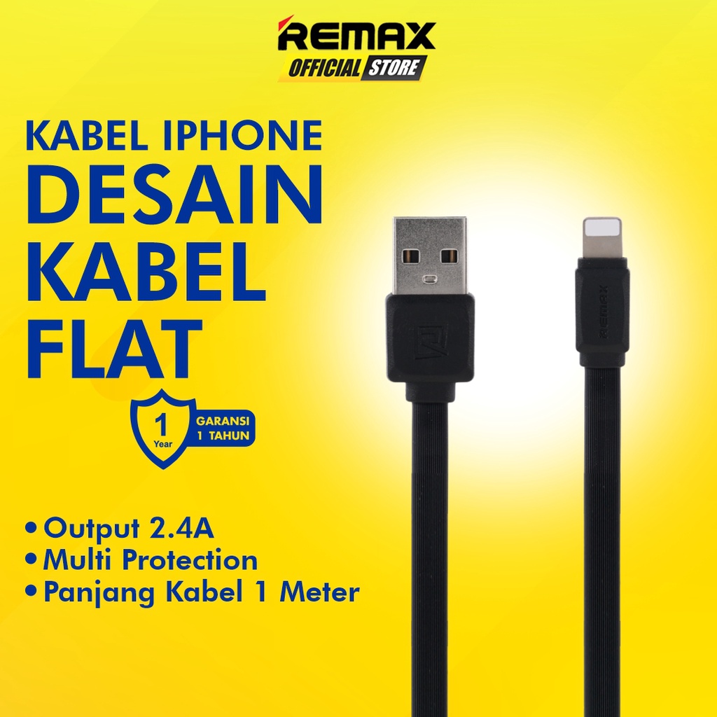 REMAX Fast Pro Kabel Data Charger Lightning iPhone RC-129I