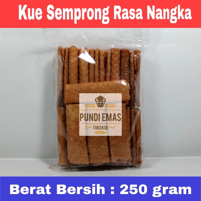 Kue Semprong Roll Terlaris Kiloan 250 Gram / Semprong Lipat