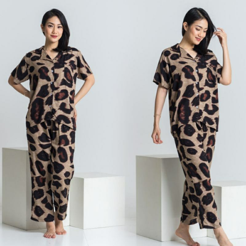 DAILY SET RAYON tiedye- HOMEY SET FIT Xl - PAJAMA SET RAYON -  PIYAMA RAYON MA-macan