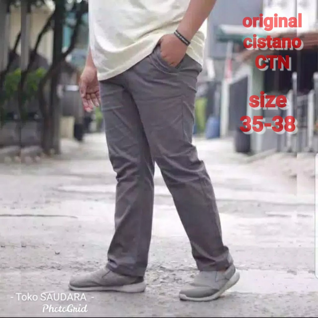 celana chinos pria bigaize original CTN