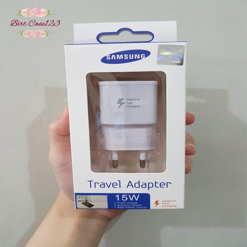 BM003 S10+ batok kepala adapter Cashan charger original Samsung 3A Fast charcing pengisian cepat BC2487