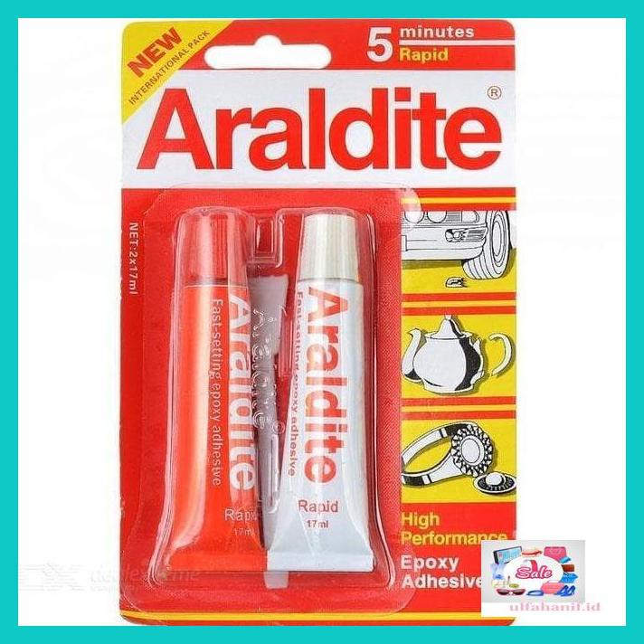 

Rew5Ey- Araldite Merah 5 Menit Lem Besi Epoxy Rapid Minutes Adhesive 30 Ml Ft54Yt5-