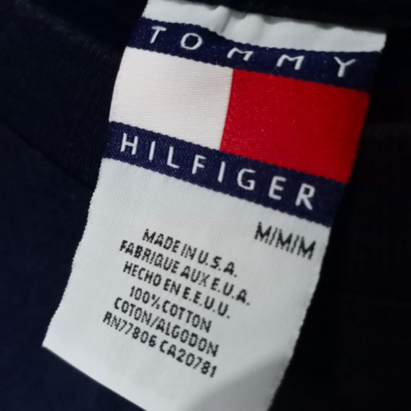 Baju Kaos Tommy Hilfiger // Tommy Hilfiger Preloved // Tommy Hilfiger Second