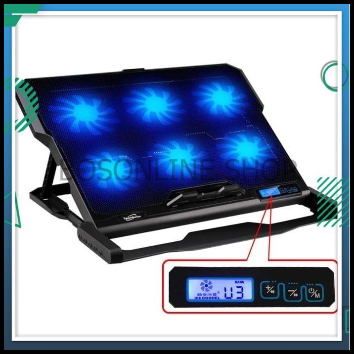 Stand Dudukan Laptop Macbook With Cooling Fan Kipas Pendingin Laptop