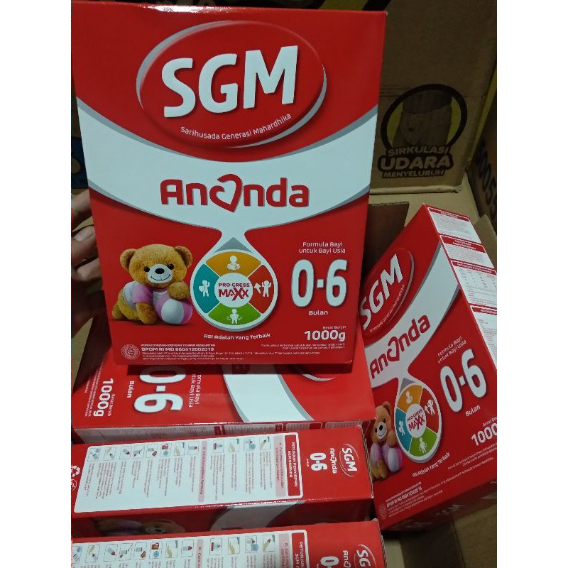 SGM 0-6 SGM ANANDA 1 SGM 0-6 PROGRES MAXX 1KG