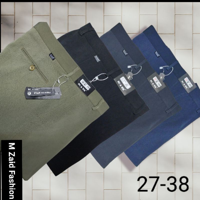 ORI !!!CELANA  FORMAL PANJANG PRIA STANDAR | KERJA | BAHAN | KATUN RC&amp;WR | HALUS | ADEM | TEBAL size 27-44
