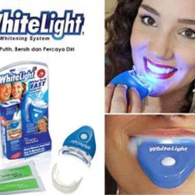 White Light Pemutih Gigi WhiteLight Whitening Teeth